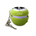 Apple Shaped Mini Rechargeable Speaker Keychain